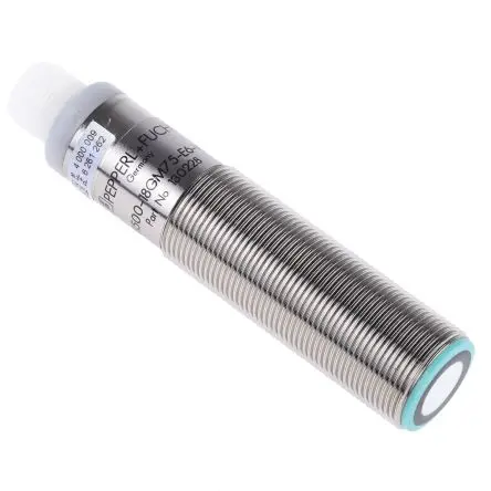 Produktfoto 1 von Pepperl + Fuchs UB500 M18 Ultraschall-Näherungssensor, Gewinderohr 500 mm / 100mA PnP, IP65 30 V dc
