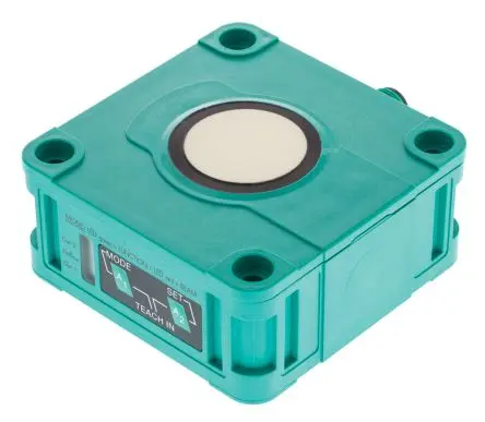 Produktfoto 1 von Pepperl + Fuchs M12 Ultraschall-Näherungssensor, Kubisch 4000 mm / 200mA PnP, IP54 30 V dc