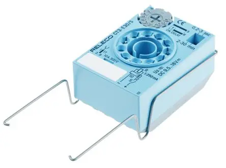 Produktfoto 1 von Releco CT3-E Zeitrelais 90 to 265 V dc 230V ac, 0.2 to 30 s, 0.2 to 30 min, 2 Kont. 1