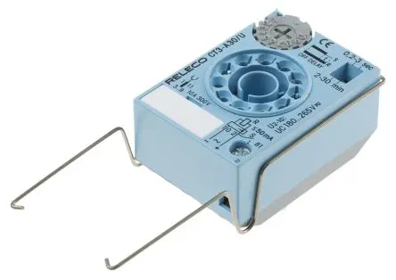 Produktfoto 1 von Releco CT3-A Zeitrelais 220 V dc 180V ac, 265 V ac, 0.2 to 30 min, 0.2 to 30 s, 3 Kont. 1, 3 CO