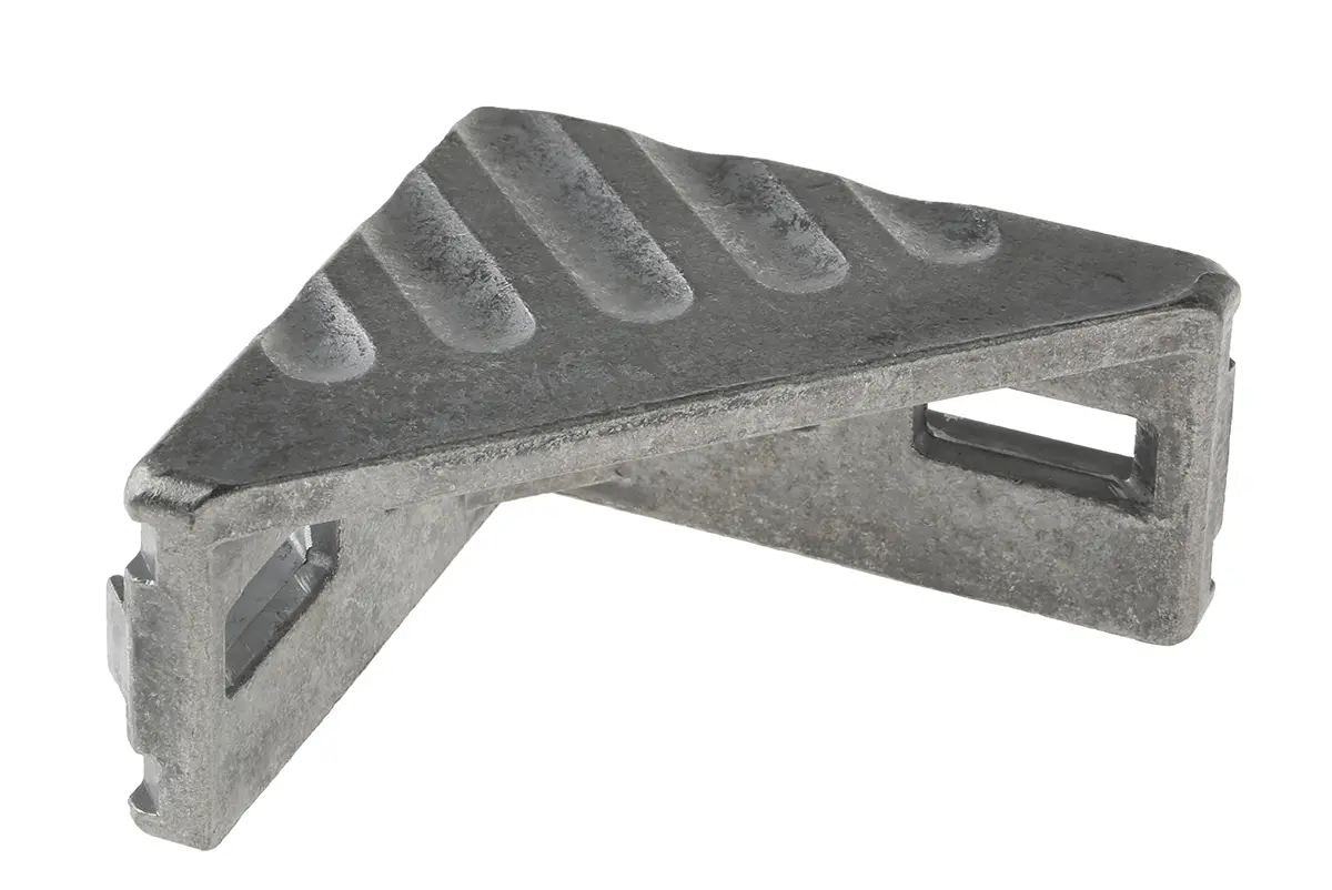 Produktfoto 1 von Bosch Rexroth Verbindungskomponente, Winkel-Halterung, Steckverbinderhalterung und Gelenk für 10 mm, M8, L. 25 mm