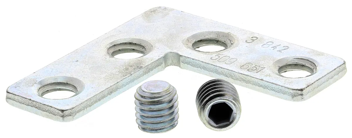 Produktfoto 1 von Bosch Rexroth Verbindungskomponente, Gehrungshalterung, Steckverbinderhalterung und Gelenk für 8mm passend für 30 mm