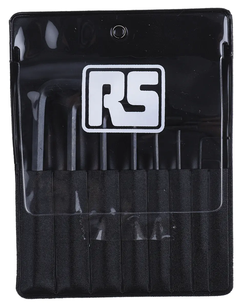 Produktfoto 1 von RS PRO zöllig  Innensechskant-Schlüssel, Satz 8-teilig 0.028 → 5/64Zoll L-Form
