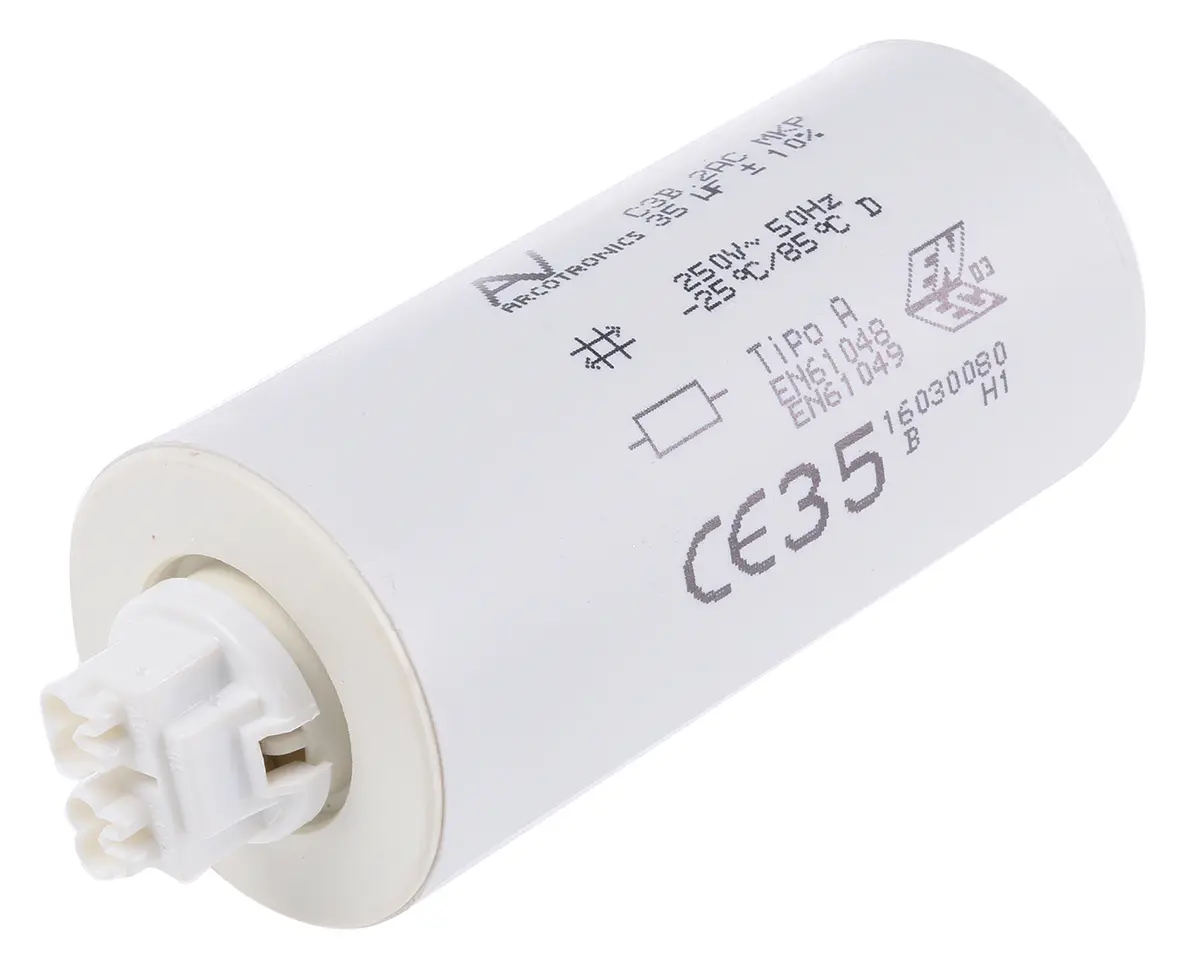 Produktfoto 1 von KEMET C3B Folienkondensator 275V ac 35 F ±10 %, Kabel