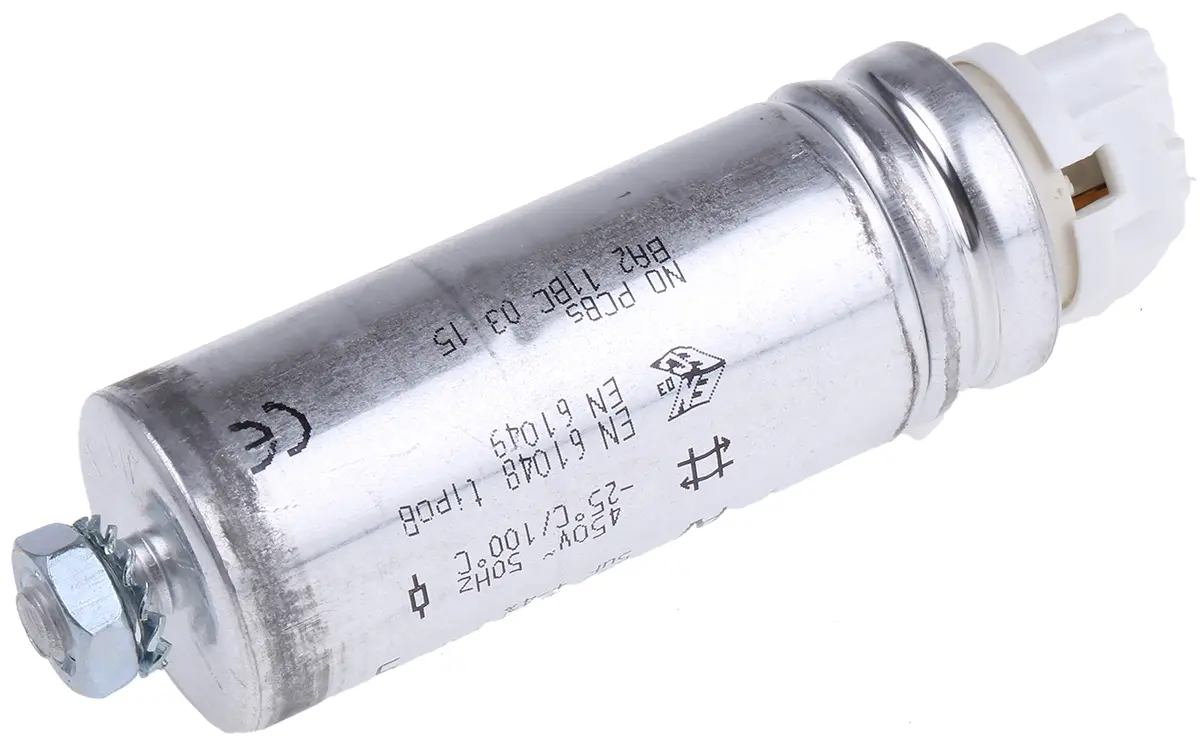 Produktfoto 1 von KEMET C95, Polypropylen Folienkondensator, 5μF, ±10% / 450Vac