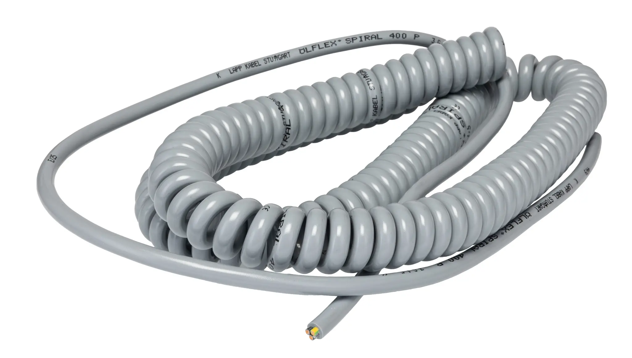 Lapp ÖLFLEX Netzkabel, 3-adrig Grau, 3000 mm, Polyvinylchlorid 50 °C