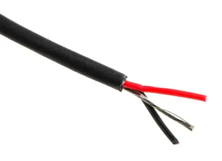 Produktfoto 1 von Van Damme Reduced OD Console Cable Audiokabel 2-adrig Geschirmt, Außen-ø 2.7 mm Außen-ø Schwarz, L. 100 m