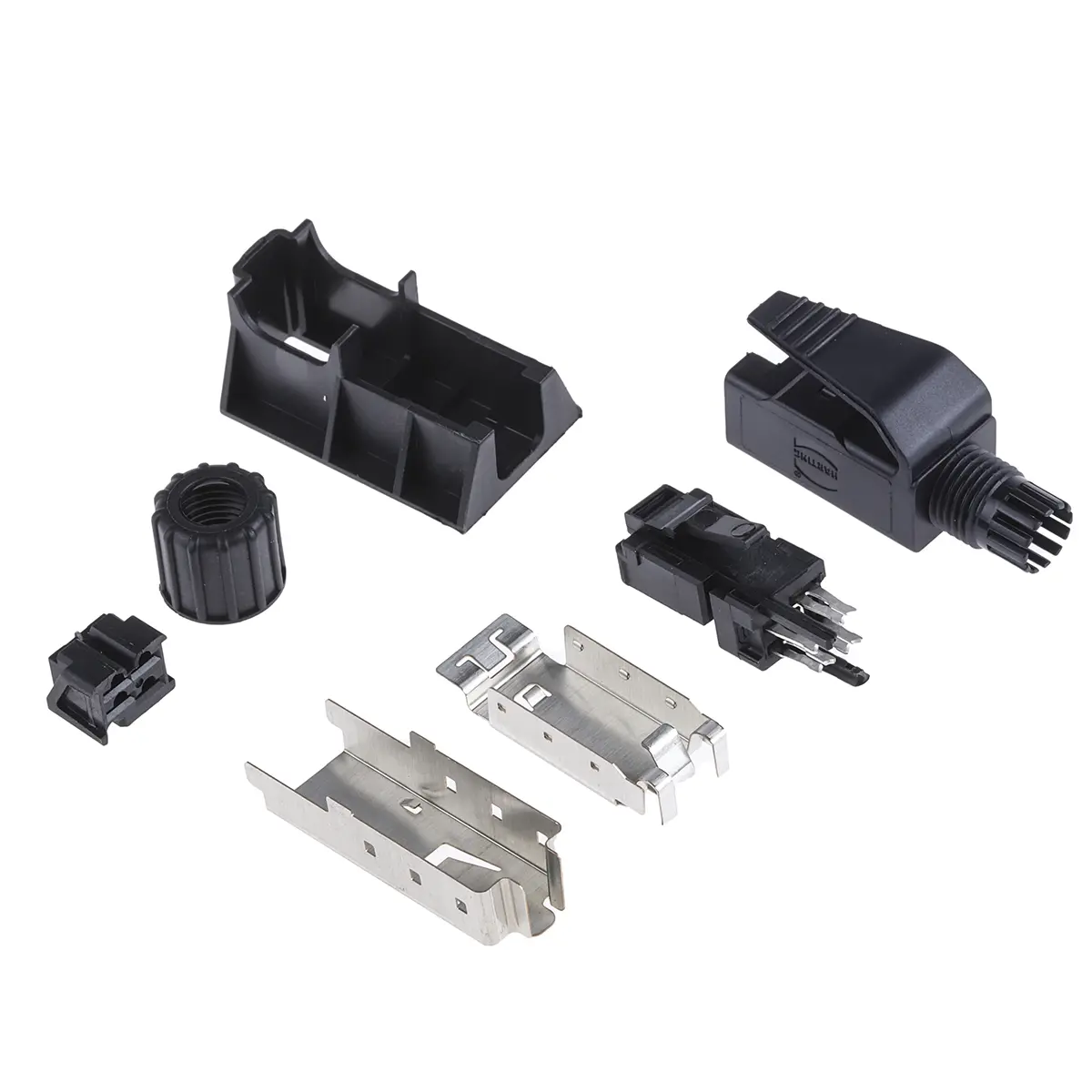 Produktfoto 1 von HARTING 9451 Stecker Cat.5 RJ45-Steckverbinder, 1-Port 4-polig Abgeschirmt Kabel Gerade
