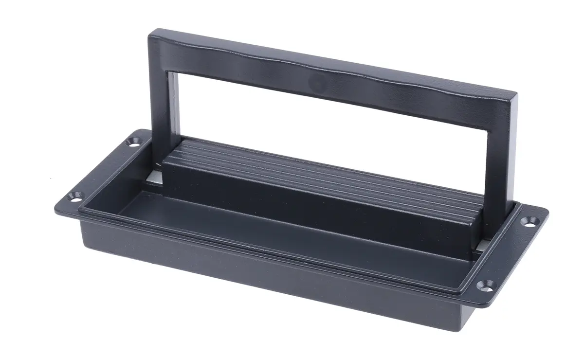Produktfoto 1 von nVent SCHROFF Griff, Klappgriff, Aluminium