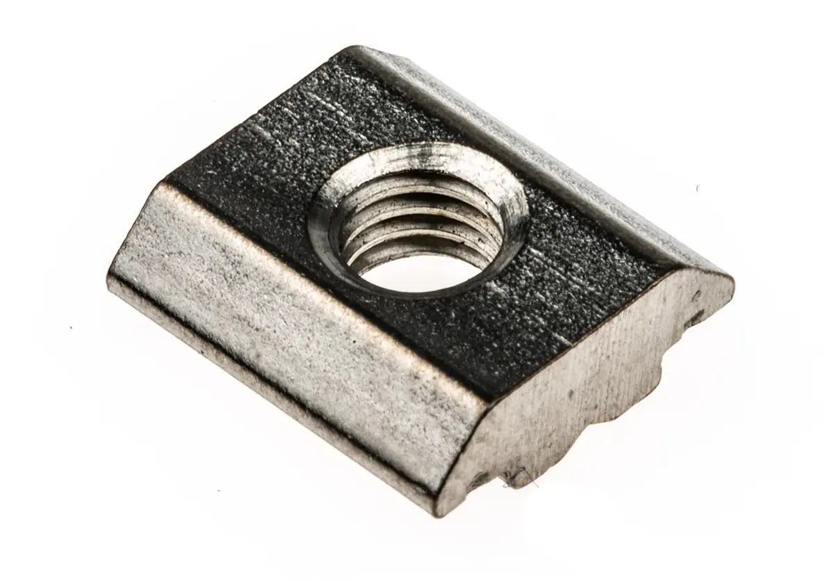 Produktfoto 1 von Bosch Rexroth Verbindungskomponente, Gleitblock, Befestigungs- und Verbindungselement für 6 mm, M5 28 mm, L. 12 mm