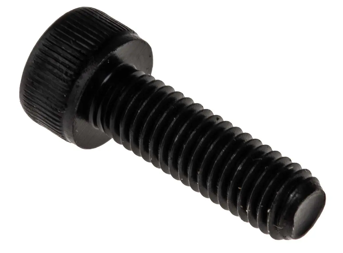 Produktfoto 1 von RS PRO Zylinderkopf Innensechskantschraube, Stahl schwarz passiviert, M5 x 0.8mm, 16mm