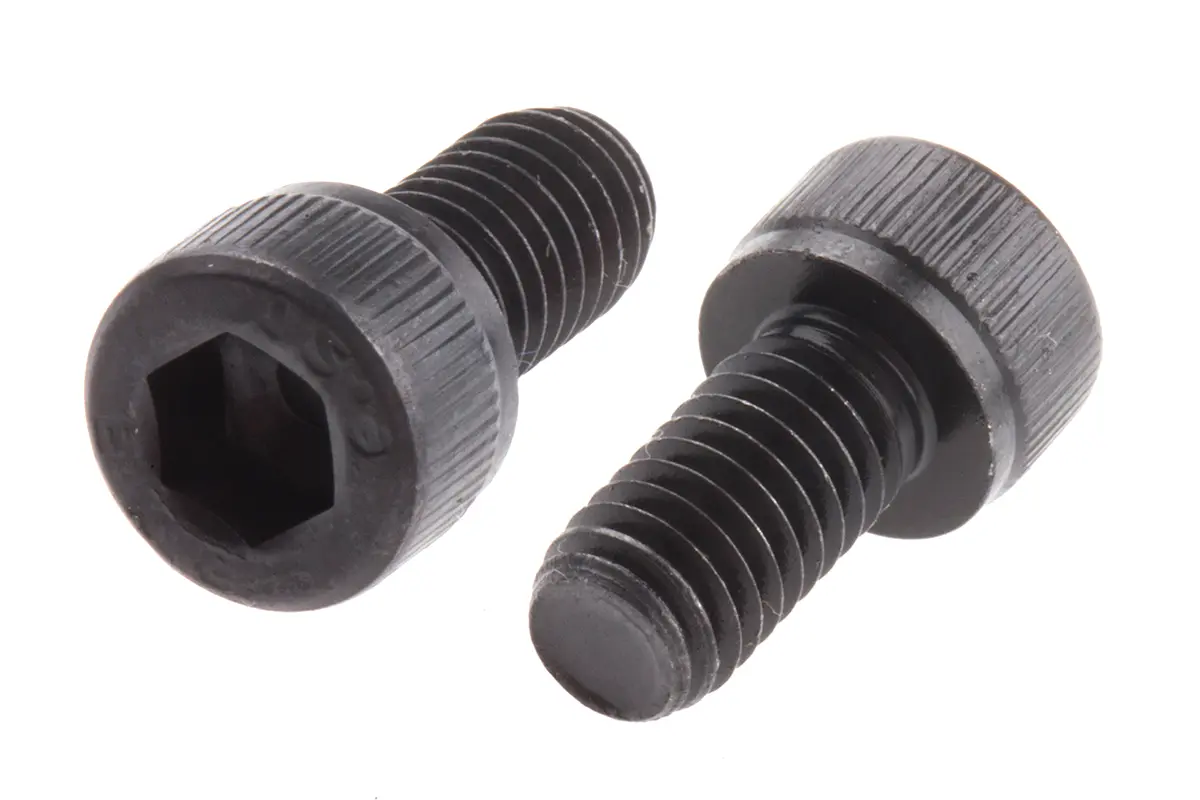 RS PRO Zylinderkopf Innensechskantschraube, Stahl schwarz passiviert, M6 x 1mm, 12mm