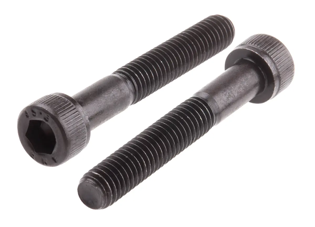 Produktfoto 1 von RS PRO Zylinderkopf Innensechskantschraube, Stahl schwarz passiviert, M6 x 1mm, 40mm