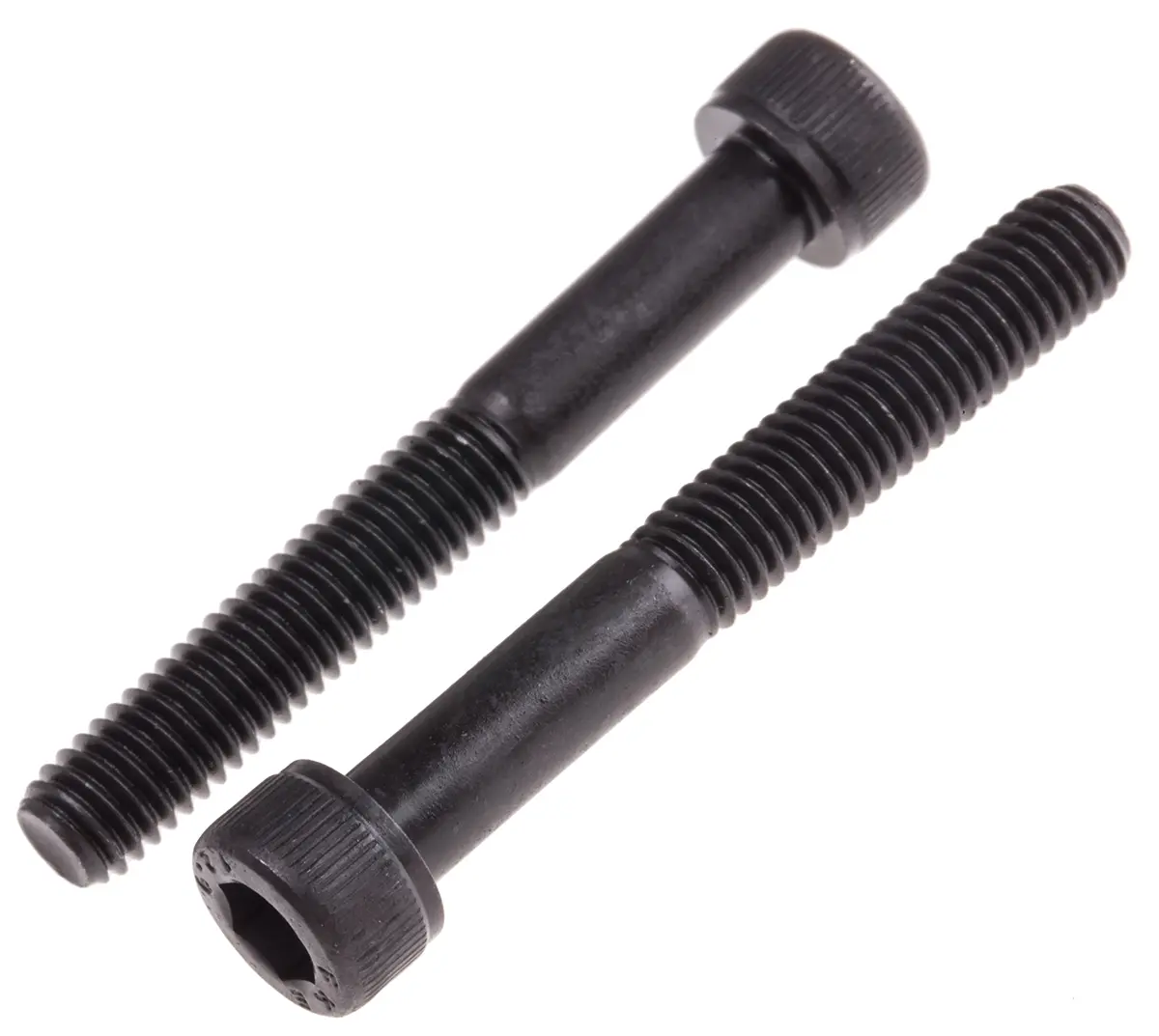 Produktfoto 1 von RS PRO Zylinderkopf Innensechskantschraube, Stahl schwarz passiviert, M6 x 1mm, 45mm