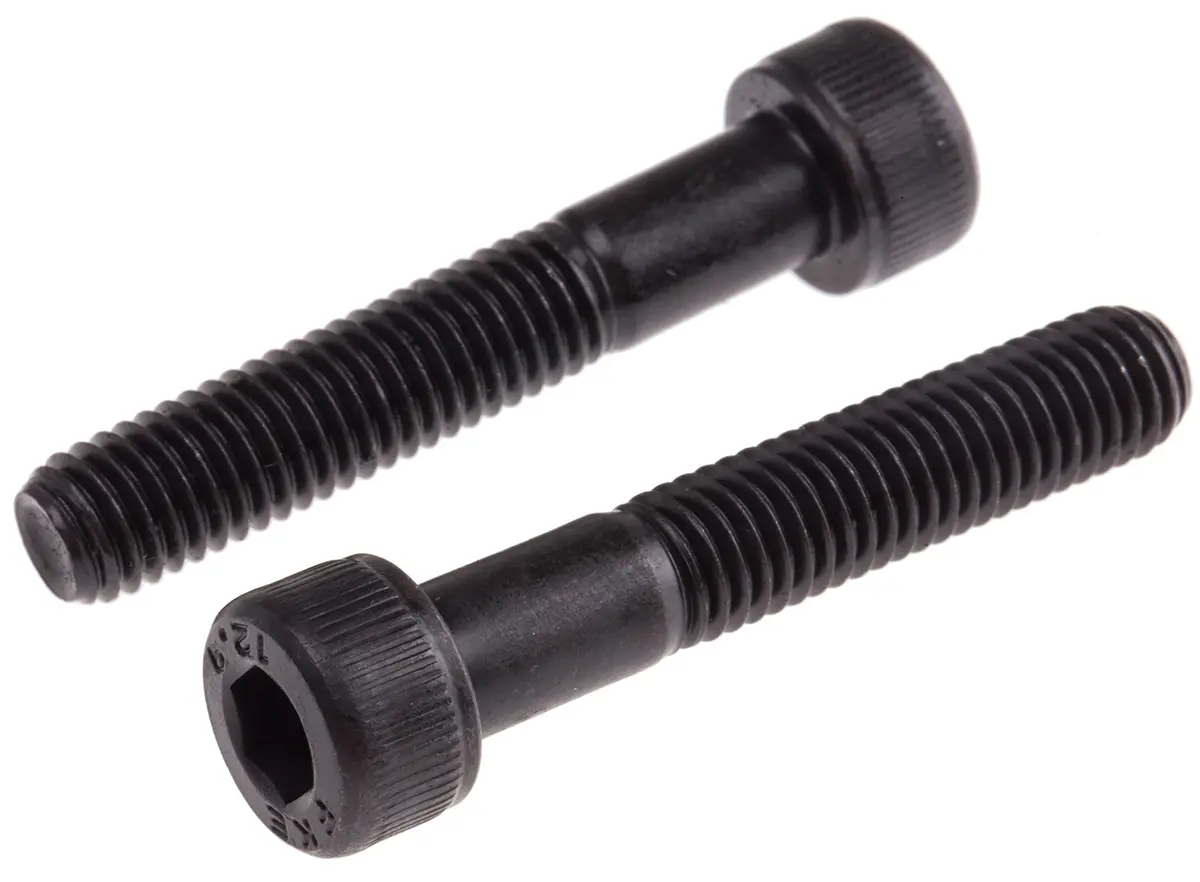 RS PRO Zylinderkopf Innensechskantschraube, Stahl schwarz passiviert, M8 x 1.25mm, 45mm