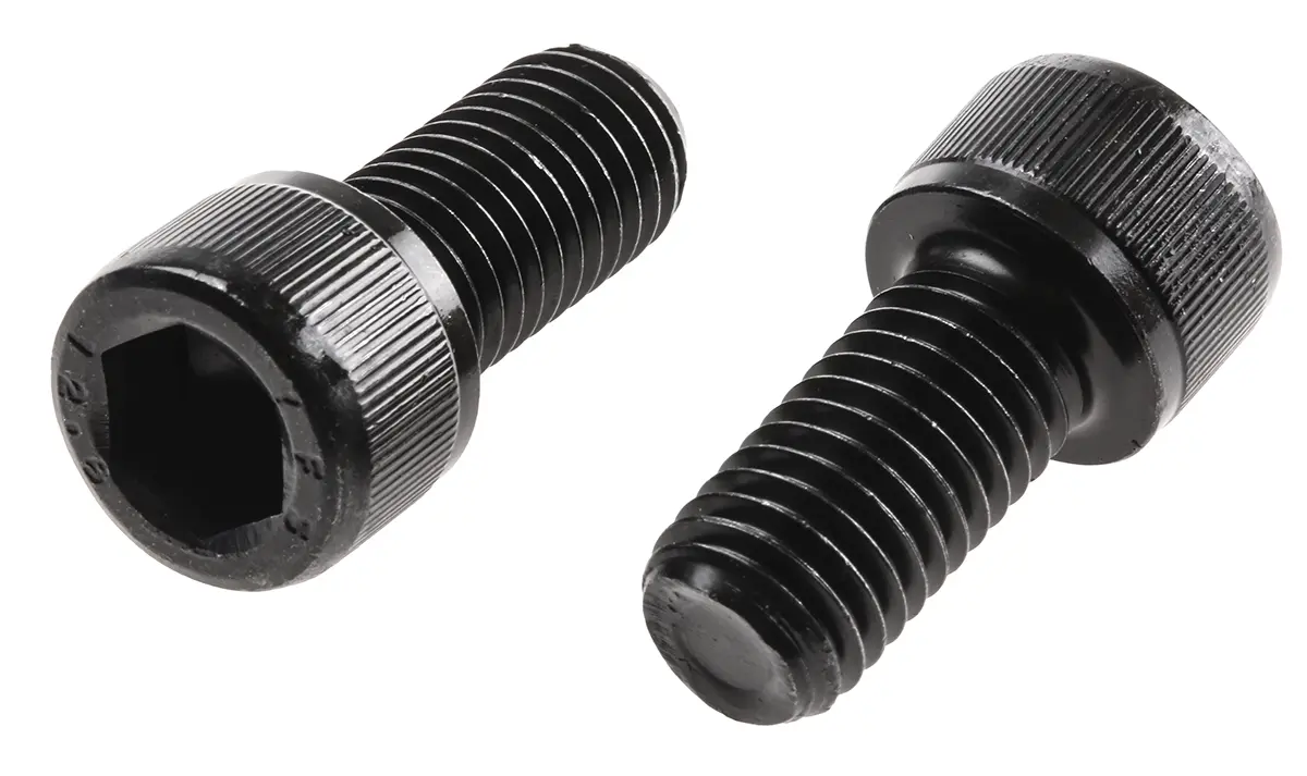 Produktfoto 1 von RS PRO Zylinderkopf Innensechskantschraube, Stahl schwarz passiviert, M12 x 1.75mm, 25mm