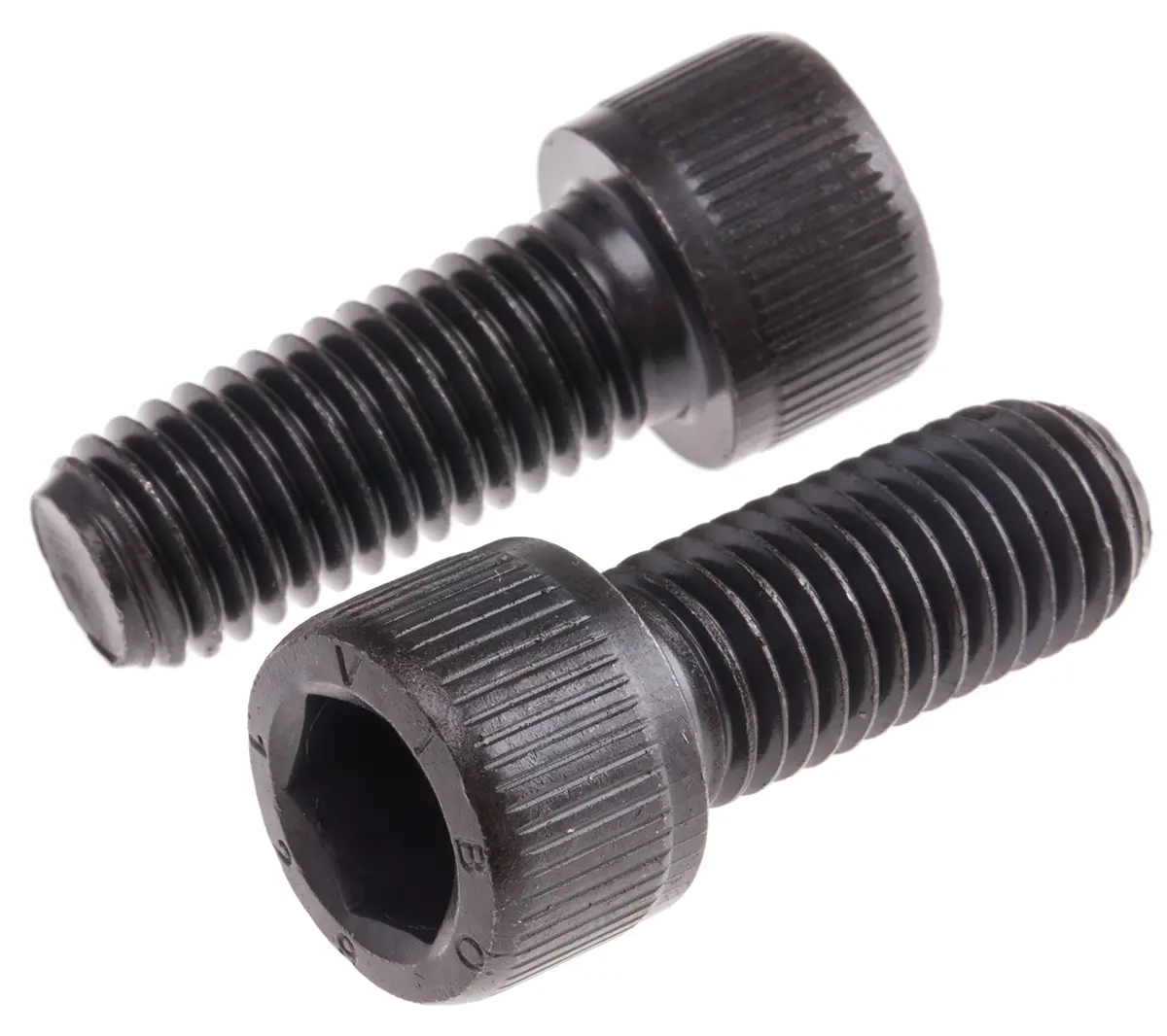 RS PRO Zylinderkopf Innensechskantschraube, Stahl schwarz passiviert, M12 x 1.75mm, 30mm