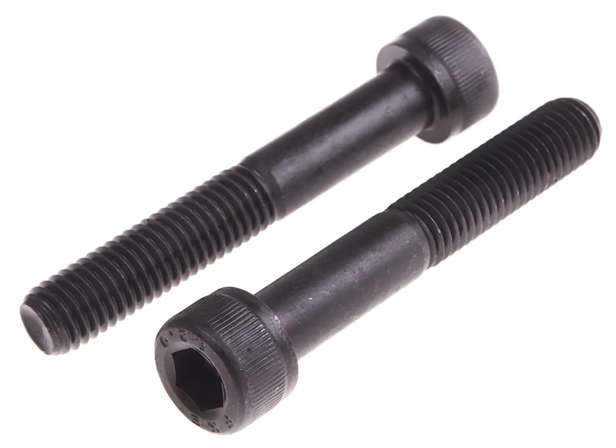 Produktfoto 1 von RS PRO Zylinderkopf Innensechskantschraube, Stahl schwarz passiviert, M10 x 1.5mm, 65mm