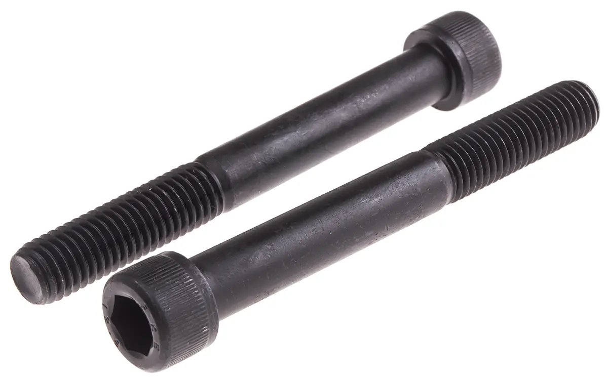 Produktfoto 1 von RS PRO Zylinderkopf Innensechskantschraube, Stahl schwarz passiviert, M12 x 1.75mm, 100mm