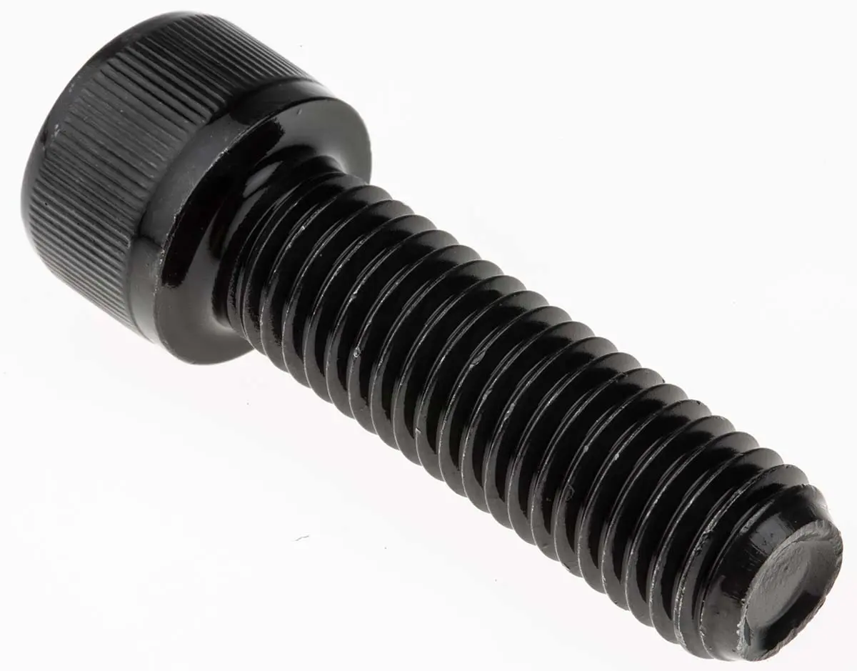 RS PRO Zylinderkopf Innensechskantschraube, Stahl schwarz passiviert, M12 x 1.75mm, 40mm