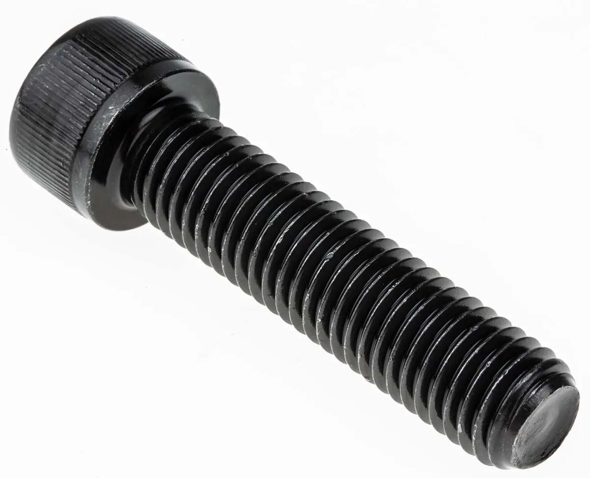 Produktfoto 1 von RS PRO Zylinderkopf Innensechskantschraube, Stahl schwarz passiviert, M12 x 1.75mm, 50mm