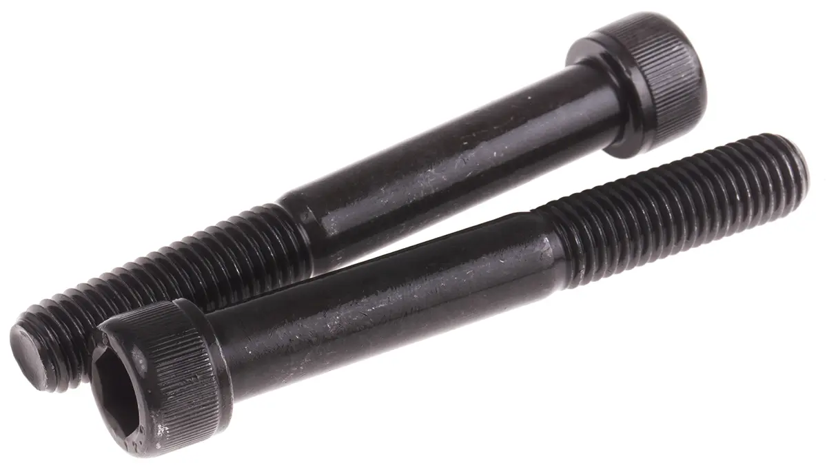 Produktfoto 1 von RS PRO Zylinderkopf Innensechskantschraube, Stahl schwarz passiviert, M12 x 1.75mm, 90mm