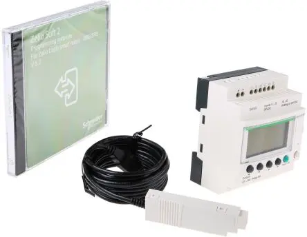 Produktfoto 1 von Schneider Electric Zelio Logic 2 SPS CPU, 6 Eing. Relais Ausg.Typ Analog Eing.Typ