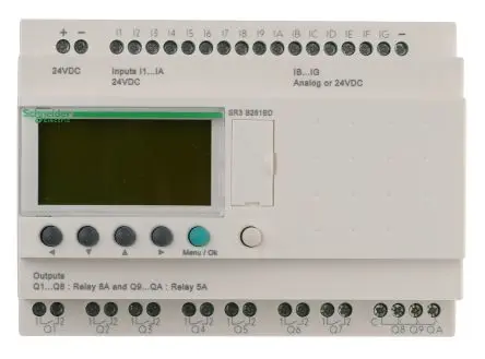 Produktfoto 1 von Schneider Electric Zelio Logic 2 SPS CPU, 16 Eing. Relais Ausg.Typ Analog Eing.Typ