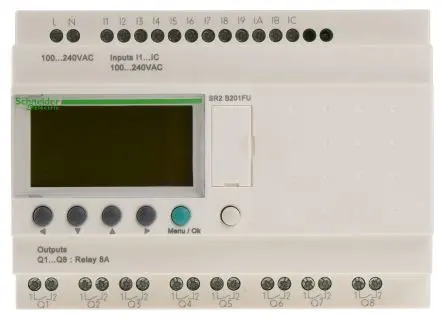 Produktfoto 1 von Schneider Electric Zelio Logic Logikmodul, 12 Eing. Relais Ausg.Typ Diskret Eing.Typ