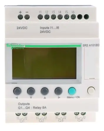 Produktfoto 1 von Schneider Electric Zelio Logic Logikmodul, 6 Eing. Relais Ausg.Typ Diskret Eing.Typ