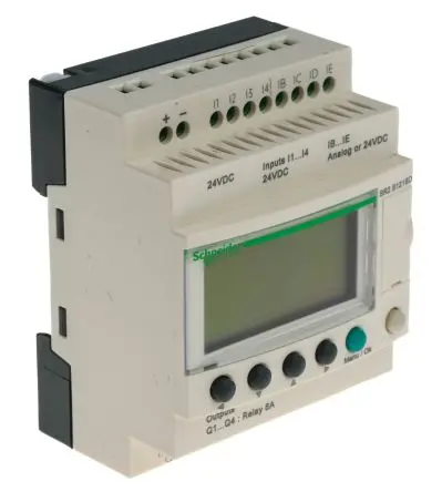 Produktfoto 1 von Schneider Electric Zelio Logic Logikmodul, 12 Eing. Relais Ausg.Typ Analog Eing.Typ