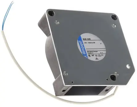 Produktfoto 1 von ebm-papst RL 90 N Zentrifugallüfter, Zentrifugal, 115V ac, AC 120.6 mm, 60 dB 120.6mm, 2550 U/min 37 mm, Kugel