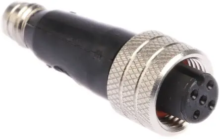 Brad from Molex, Gerade Micro-Change Rundsteckverbinder Adapter 4 M8, IP67 Stecker 4 M12 Buchse