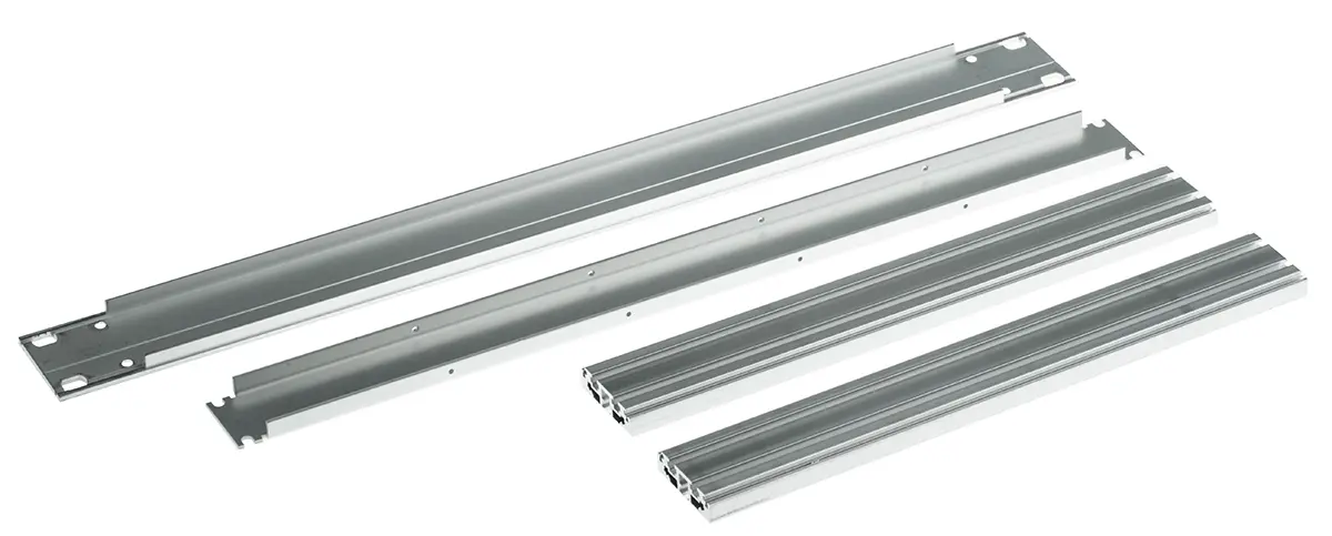 Produktfoto 1 von nVent SCHROFF Serie Multipac Sub-Rack, 1 U, Natur