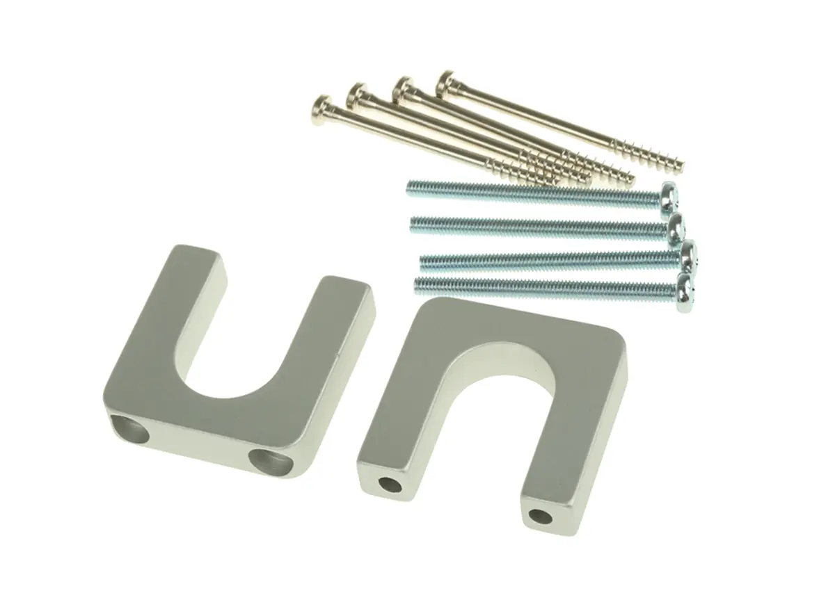 Produktfoto 1 von nVent SCHROFF Griff, Griff für 19-Zoll-Tischgehäuse, Aluminium