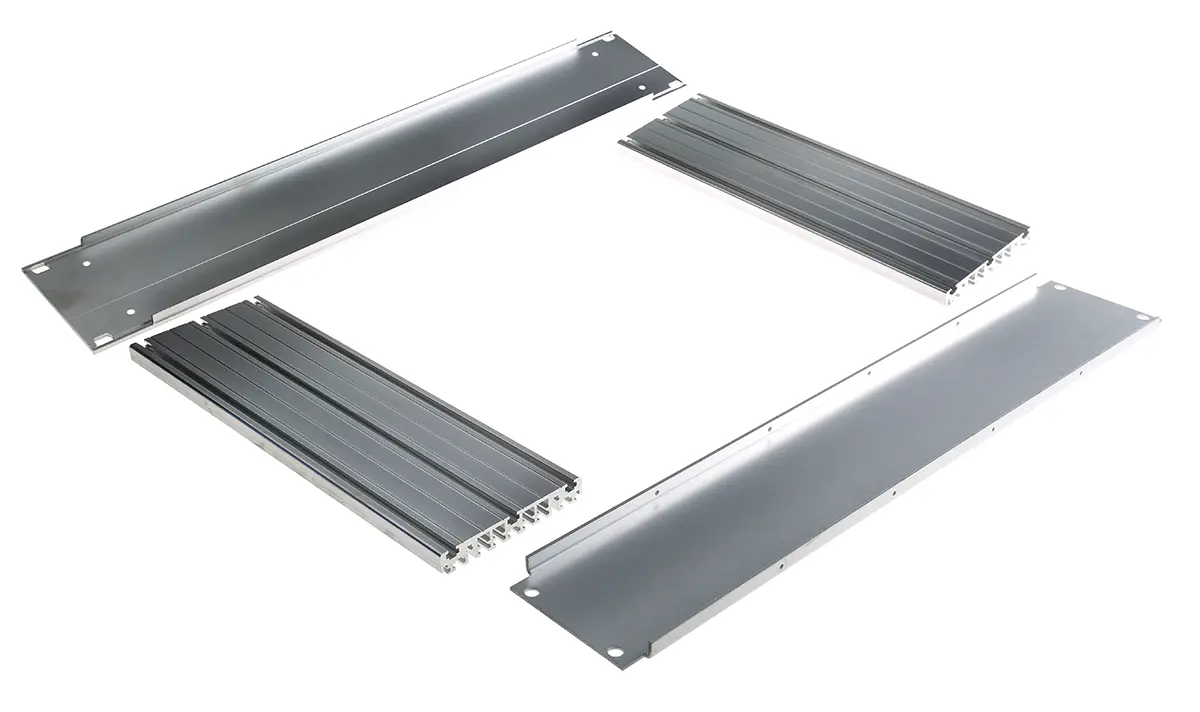 nVent SCHROFF Serie Multipac Sub-Rack, 2 U, Natur