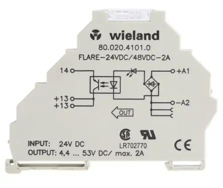 Produktfoto 1 von Wieland Flare Halbleiterausgang, SPST 53 V 53V / 2 A