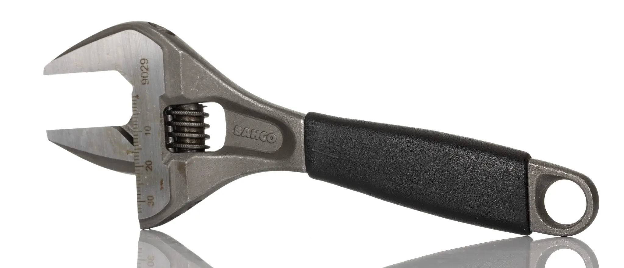 Produktfoto 1 von Bahco Schraubenschlüssel Rollgabelschlüssel, Kunststoff Griff, Backenweite 32 mm, / Länge 170 mm