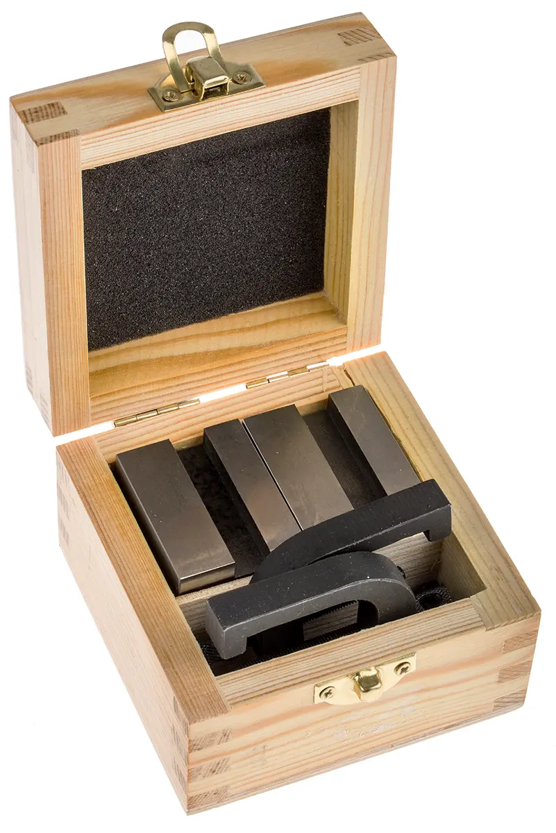 Produktfoto 1 von RS PRO Keilblock, Chrom Stahl 35.5 mm 45.3 mm, Spannbereich 35.3 mm 39.5 mm