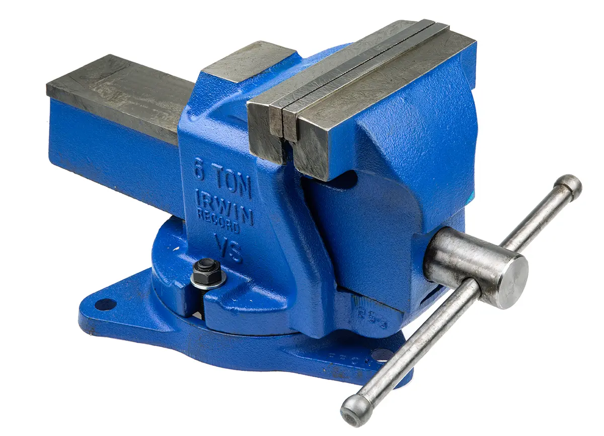 Produktfoto 1 von Record Tischschraubstock 75 mm, Spannnweite 145 mm x Breite 152 mm, 22.25 kg