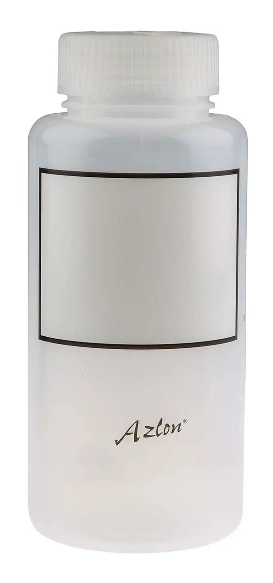 Produktfoto 1 von RS PRO Polypropylen Laborflasche 1L, Ø 90 mm Vorratsflasche Weithalsig