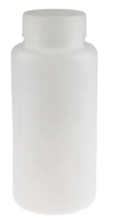 Produktfoto 1 von RS PRO Hochdichtes Polyethylen Laborflasche 1L, Ø 90 mm Vorratsflasche Weithalsig
