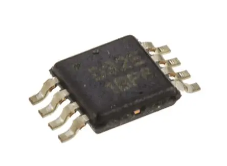 Produktfoto 1 von Texas Instruments 16 bit 2 DAC 93 ksps MSOP, 8-Pin, Interface SPI, Microwire, QSPI