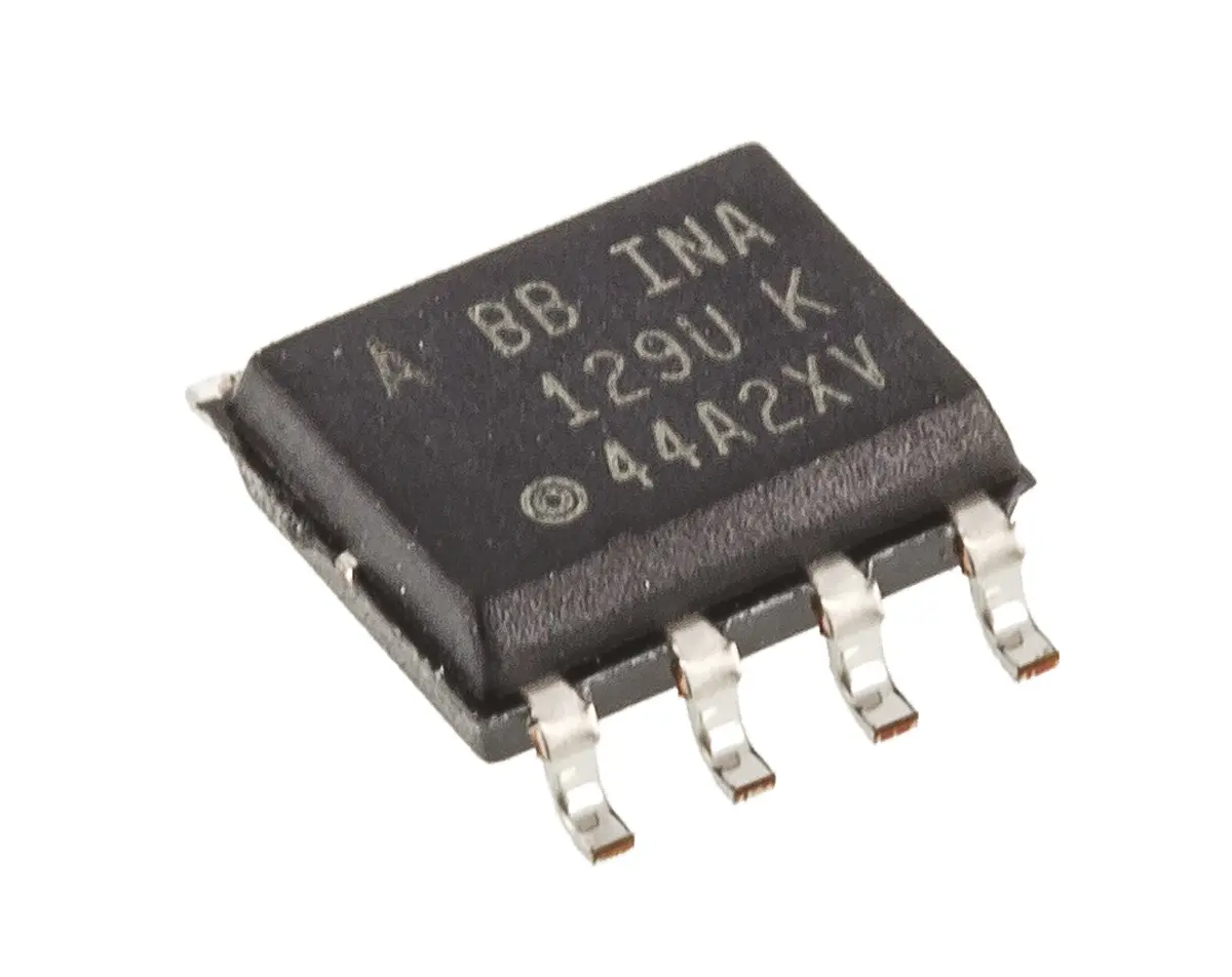 Produktfoto 1 von Texas Instruments Instrumentierungsverstärker SOIC, Offset 125 μV Oberfläche 1.3 MHz 8-Pin 750 μA 36 V 2.25 V