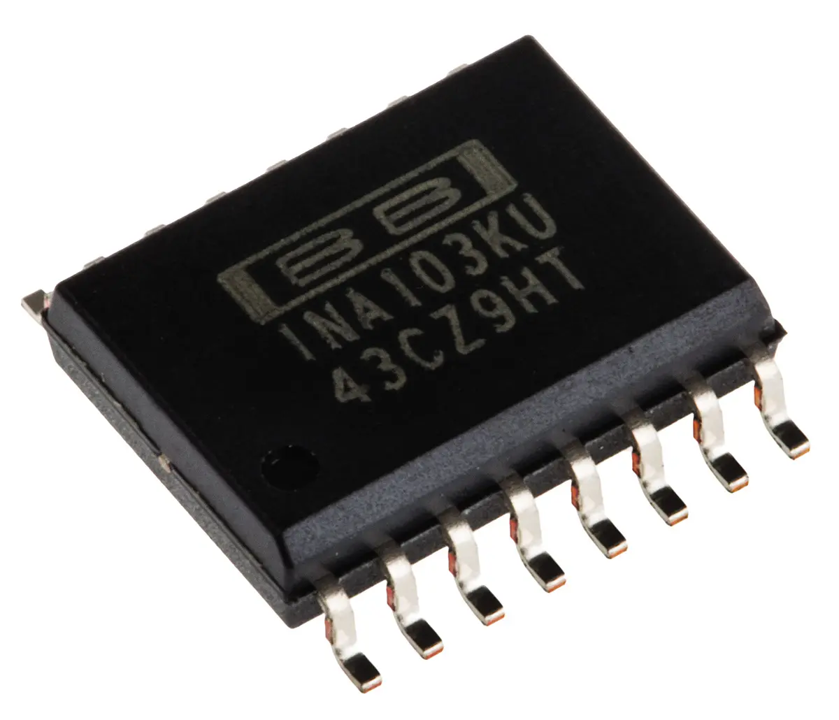 Produktfoto 1 von Texas Instruments Instrumentierungsverstärker SOIC, Offset 0.25 mV Oberfläche 6 MHz 16-Pin 12.5 mA 25 V 9 V