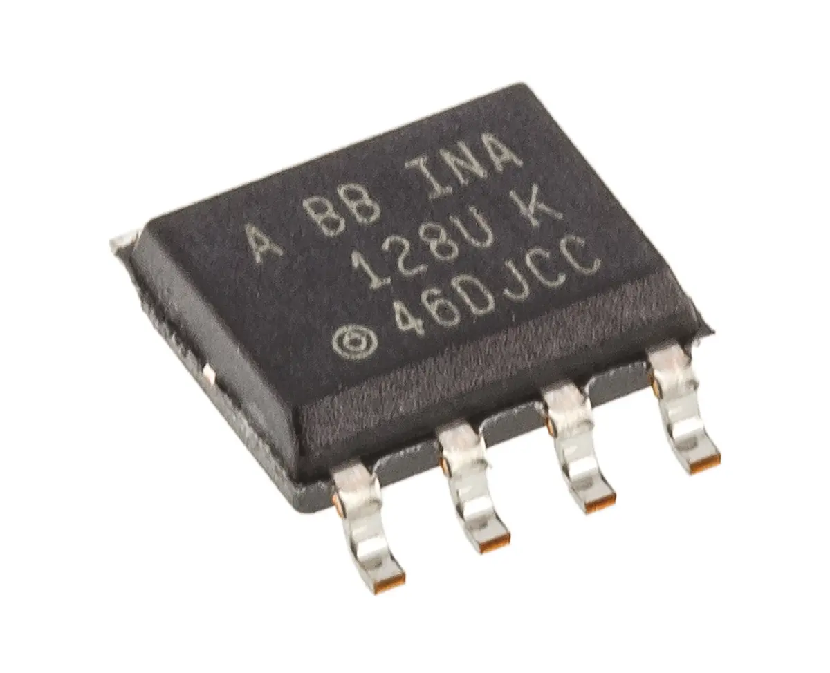 Produktfoto 1 von Texas Instruments Instrumentierungsverstärker SOIC, Offset 125 μV Oberfläche 1.3 MHz 8-Pin 750 μA 36 V 2.25 V