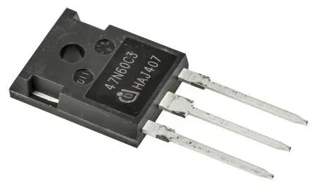 Infineon CoolMOS C3 Typ N-Kanal, Durchsteckmontage MOSFET Erweiterung 650 V / 47 A 415 W, 3-Pin TO-247