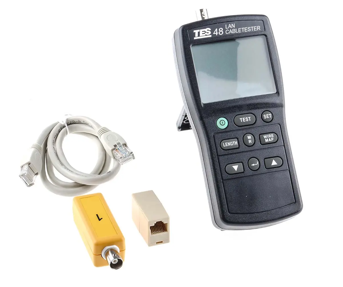 Produktfoto 1 von RS PRO Netzwerktester, Kabelprüfgerät, FTP, UTP