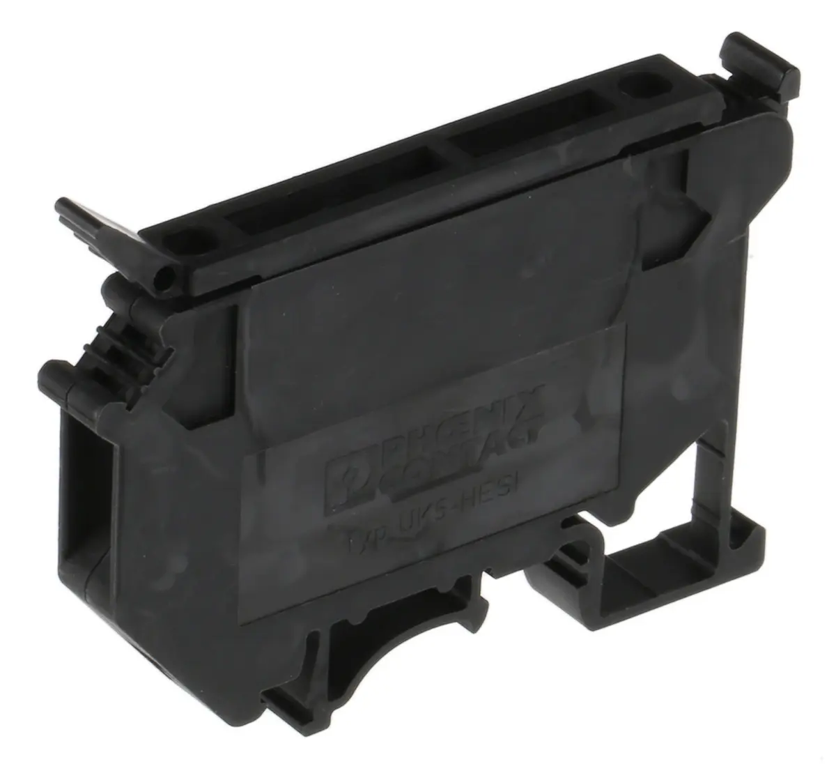 Phoenix Contact UK 5-HESI Reihenklemme mit Sicherungshalter 1 Schwarz, 1 mm², 500 V Schraubbefestigung Abgesichert ATEX