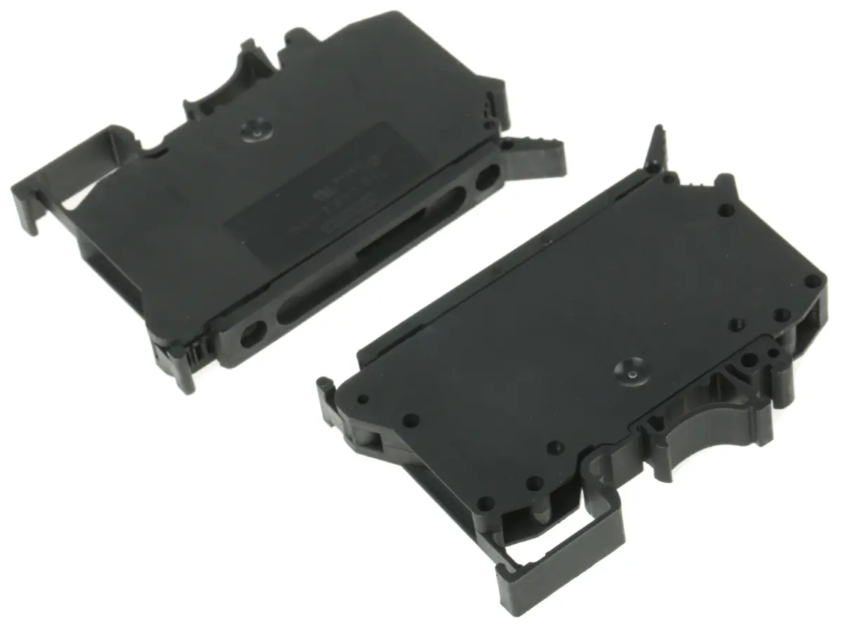 Phoenix Contact UK6.3-HESI Reihenklemme mit Sicherungshalter 1 Schwarz, 1.5 mm², 500 V Schraubbefestigung Abgesichert